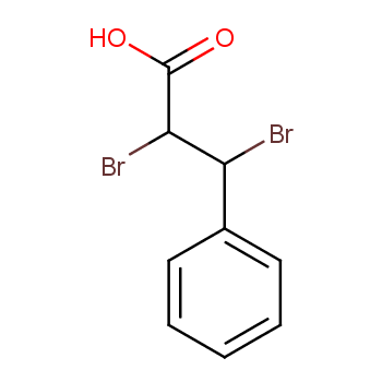 Benzenepropanoic acid, α,β-dibromo-  