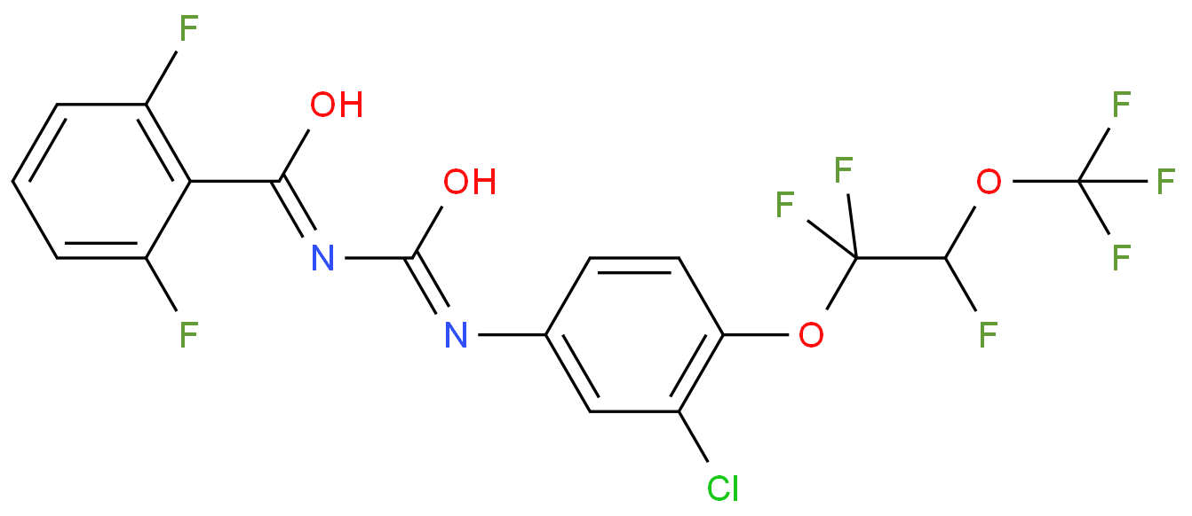 氟酰脲化学结构式