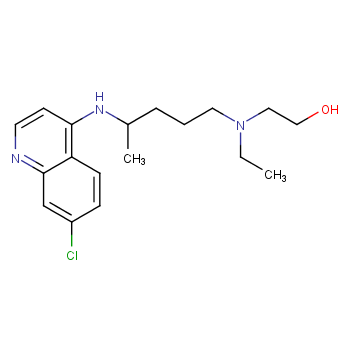 硫酸羟氯喹化学结构式