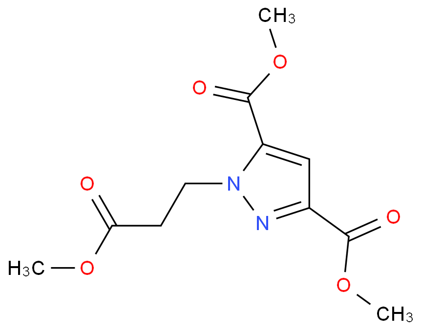 Dimethyl 1-(3-methoxy-3-oxo-propyl)pyrazole-3,5-dicarboxylate