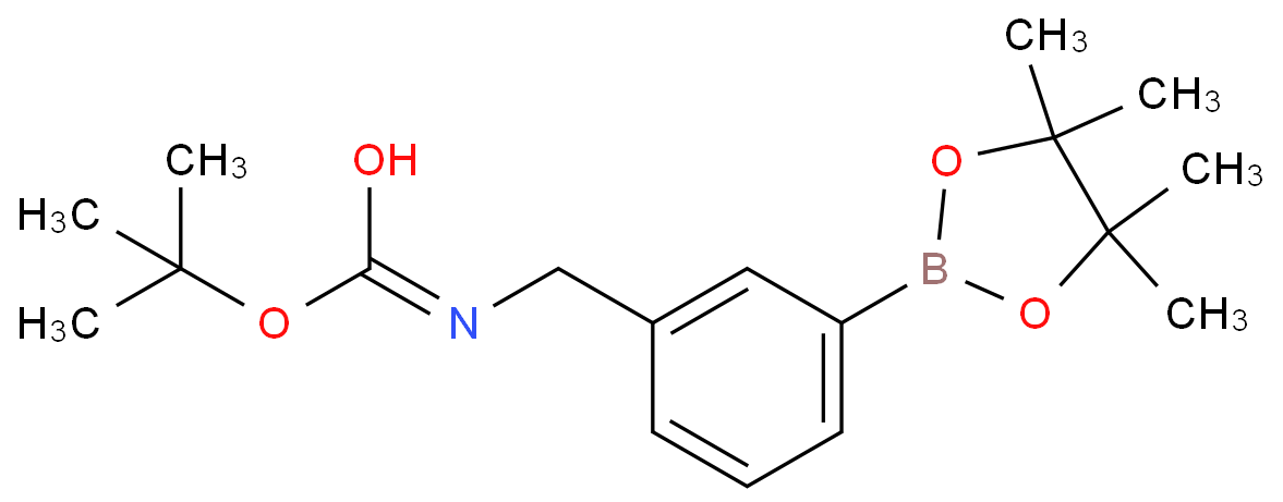 tert-butyl N-[[3-(4,4,5,5-tetramethyl-1,3,2-dioxaborolan-2-yl)phenyl]methyl]carbamate