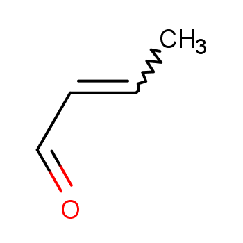 巴豆醛化学结构式