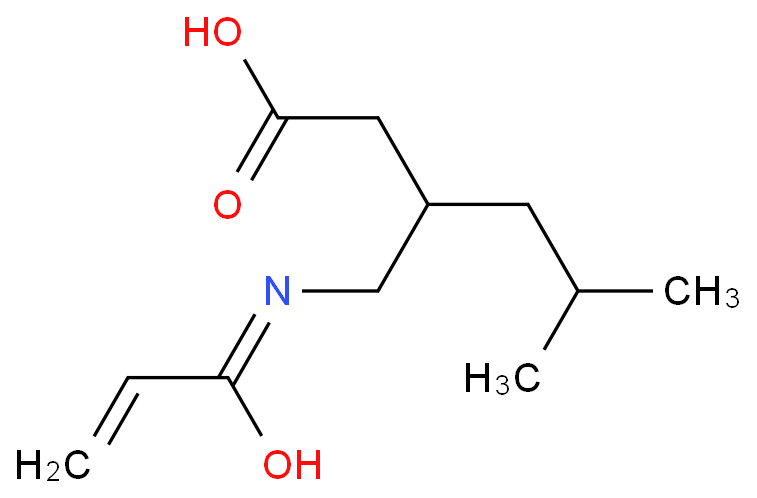 外消旋普瑞巴林-N-丙烯酰胺 CAS号:1495844-28-4 产品图片
