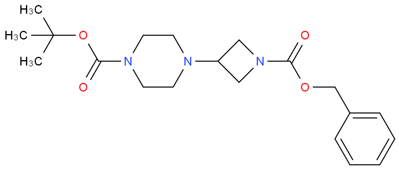 tert-butyl-4-(1-(benzyloxycarbonyl)azetidin-3-yl)piperazine-1-carboxylate  