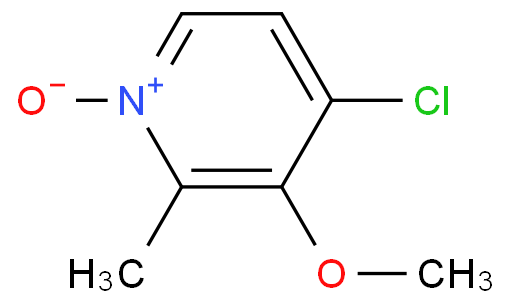 4-chloro-3-methoxy-2-methyl-1-oxidopyridin-1-ium