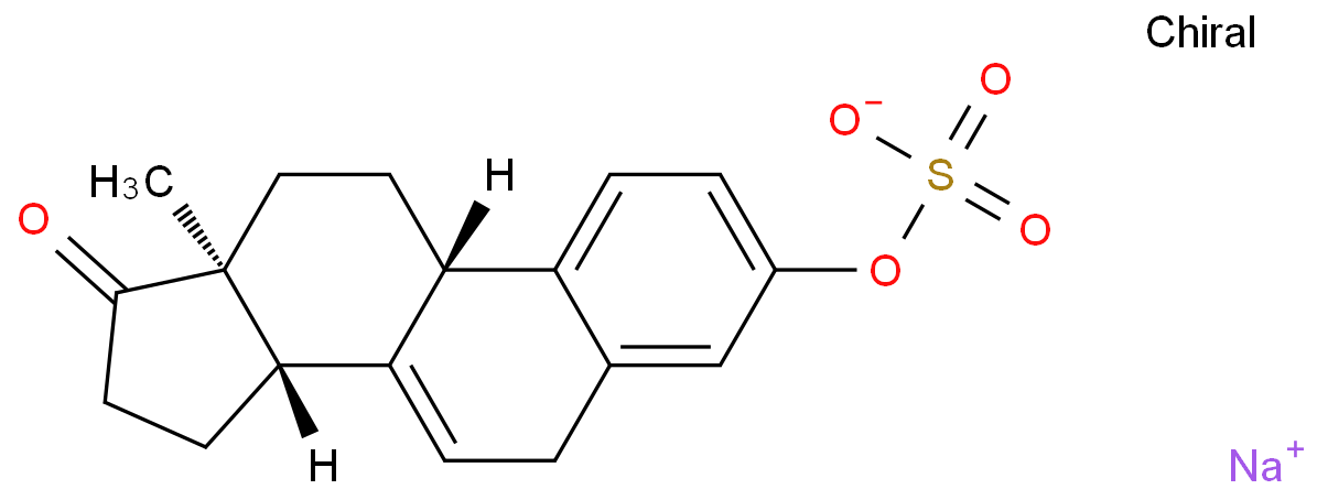共轭雌激素化学结构式