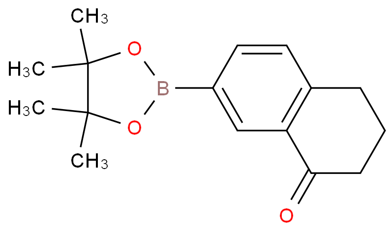 7-(4,4,5,5-四甲基-1,3,2-二噁硼烷-2-yl)-3,4-二氢萘-1(2H)-酮1135871-91-8