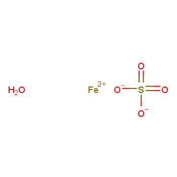 一水硫酸亚铁化学结构式