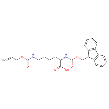 Fmoc-L-赖氨酸(Alloc)