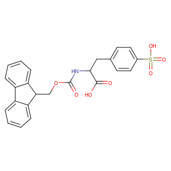 (S)-2-((((9H-芴-9-基)甲氧基)羰基)氨基)-3-(4-磺苯基)丙酸CAS号138472-22-7(科研试剂/现货供应,质量保证)
