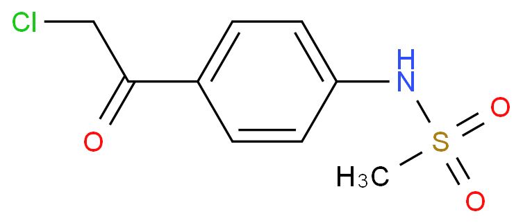 N-[4-(2-CHLOROACETYL)PHENYL]METHANESULFONAMIDE