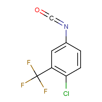 4-氯-3-(叁氟甲基)苯异氰酸酯/327-78-6