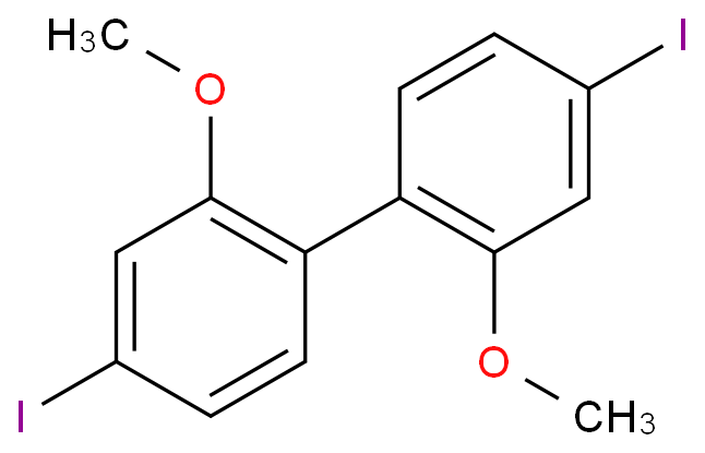 4,4'-diiodo-2,2'-dimethoxybiphenyl