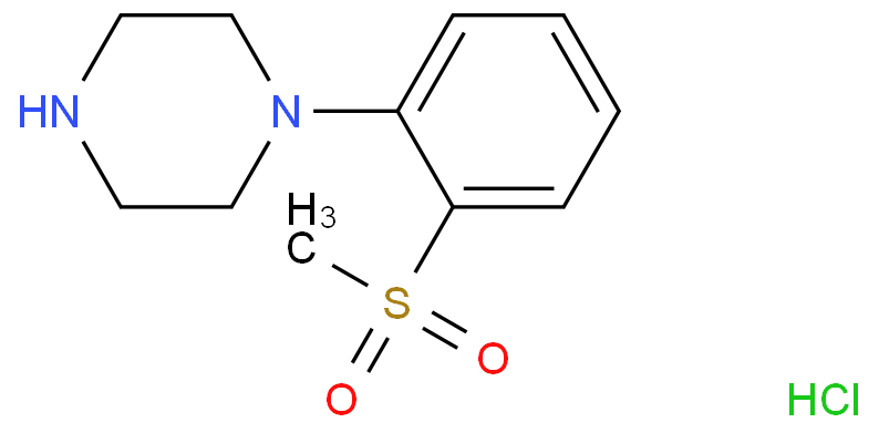 1-(2-methylsulfonylphenyl)piperazine,hydrochloride