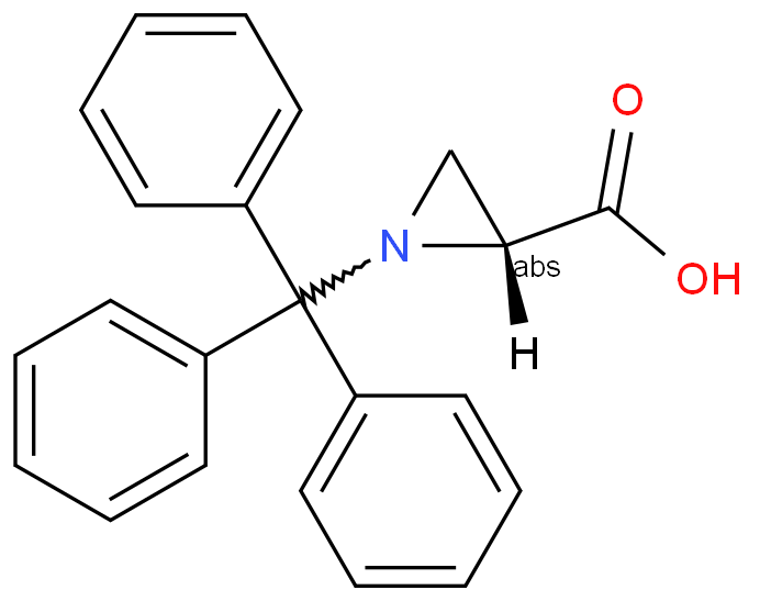 (R)-1-Tritylaziridine-2-carboxylic acid