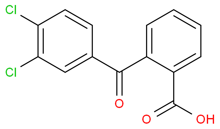 2-(3,4-二氯苯甲酰基)苯甲酸 CAS号:52187-03-8科研及生产专用 高校及研究所支持货到付款