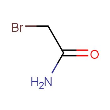 2-溴乙酰胺化学结构式