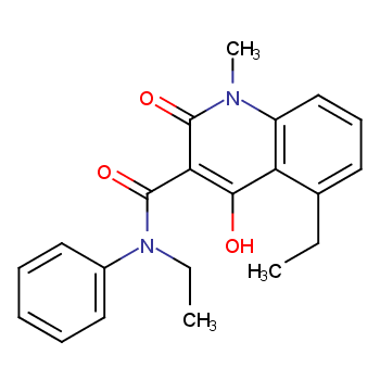 N,5-二乙基-4-羟基-1-甲基-2-氧代-N-苯基-1,2-二氢喹啉-3-甲酰胺