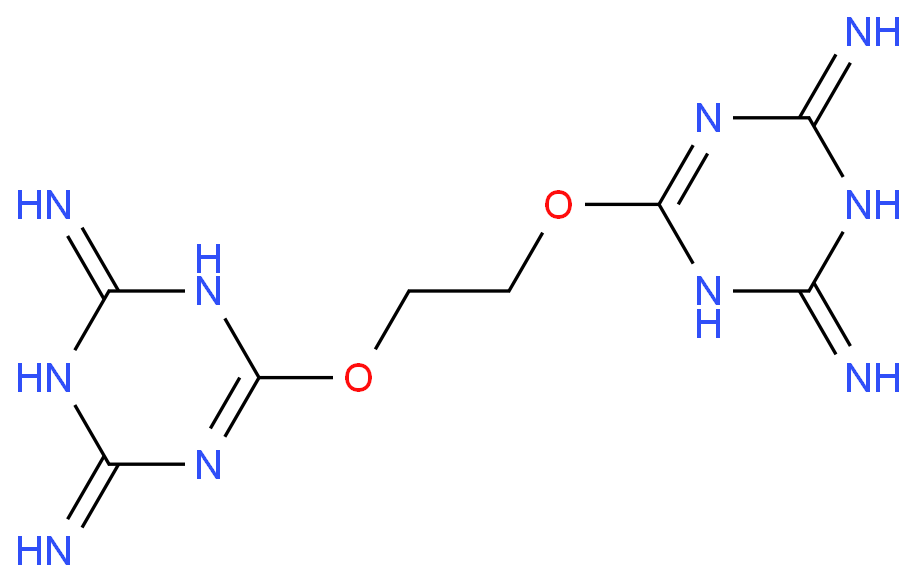 1,3,5-Triazine-2,4-diamine,6,6'-[1,2-ethanediylbis(oxy)]bis- (9CI)