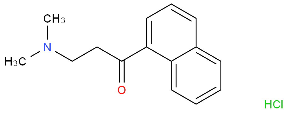3-(dimethylamino)-1-naphthalen-1-ylpropan-1-one,hydrochloride