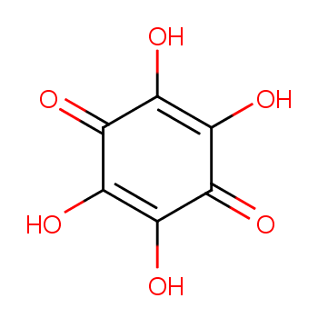 四羟基对苯醌化学结构式