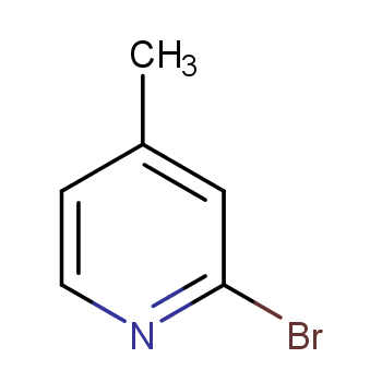 2-Bromo-4-methylpyridine structure