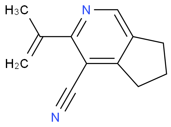 3-(丙-1-烯-2-基)-6,7-二氢-5H-环戊二烯并[c]吡啶-4-甲腈