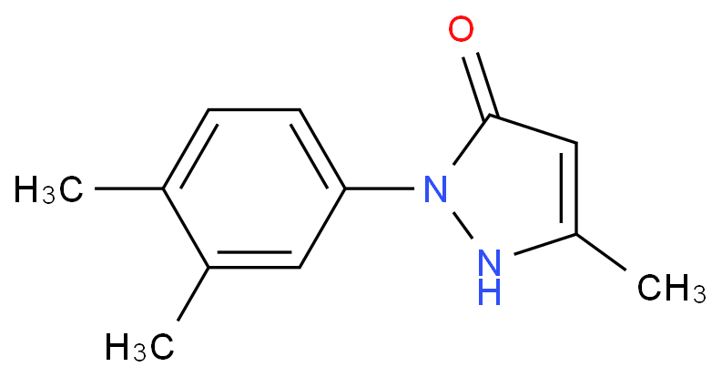 1-(3,4-dimethylphenyl)-3-methyl-3-pyrazolin-5-one
