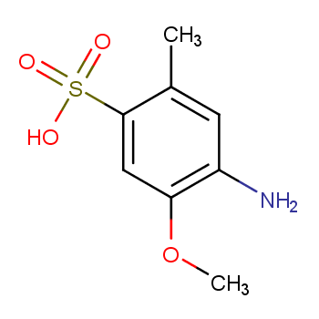 4-amino-5-methoxy-2-methylbenzenesulfonic acid
