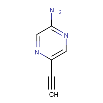 5-ethynylpyrazin-2-amine  