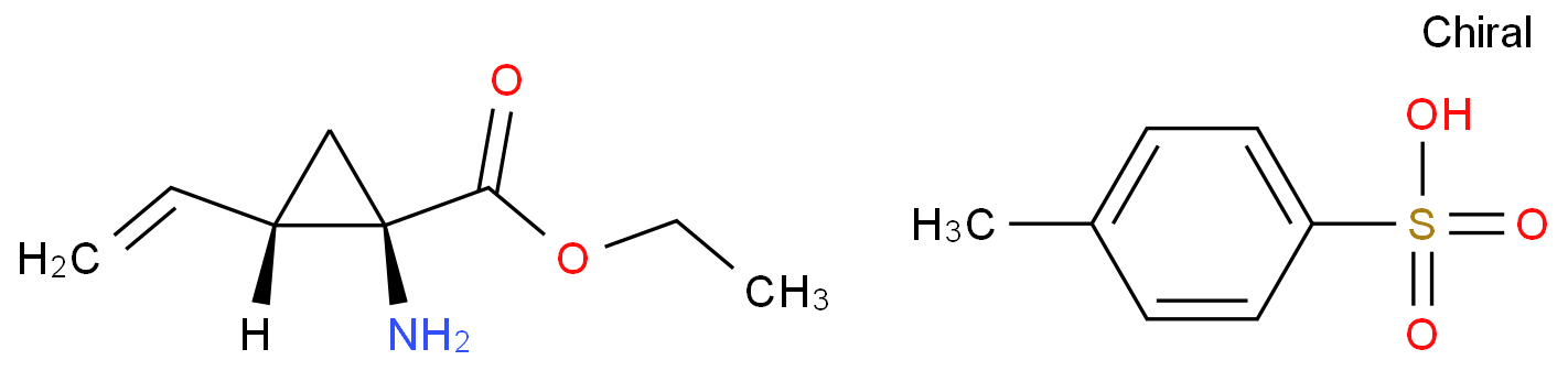 (1R,2S)-1-氨基-2-乙烯基环丙烷羧酸乙酯.对甲苯磺酸