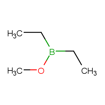 二乙基甲氧基硼烷化学结构式