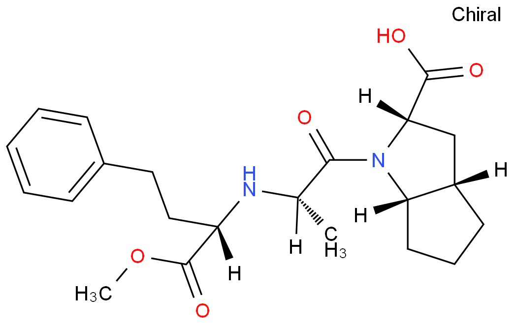 Ramipril Related Compound A (30 mg) ((2S,3aS,6aS)-1-[(S)2-[[(S)-1-(methoxycarbonyl)-3-phenylpropyl]amino]-1-oxopropyl]-octahydrocyclopenta[b]pyrrole-2-carboxylic acid)