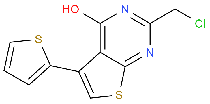 2-CHLOROMETHYL-5-THIOPHEN-2-YL-3H-THIENO[2,3-D]PYRIMIDIN-4-ONE