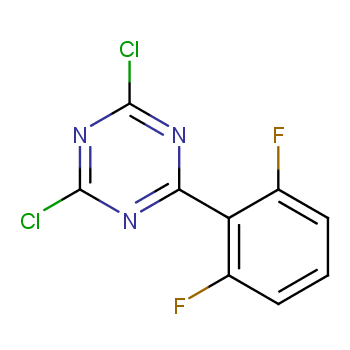 2,4-二氯-6-(2,6-二氟苯基)-1,3,5-三嗪CAS:1356485-01-2