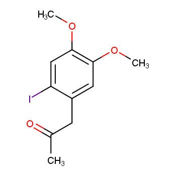 1-(2-碘-4,5-二甲氧基苯基)丙-2-酮