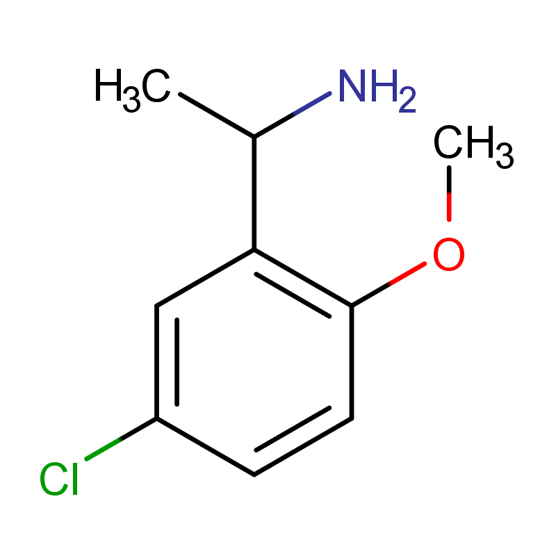 1-(5-氯-2-甲氧基苯基)乙胺 CAS号:35253-21-5科研及生产专用 高校及研究所支持货到付款