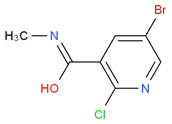 5-Bromo-2-chloro-N-methyl-pyridine-3-carboxamide