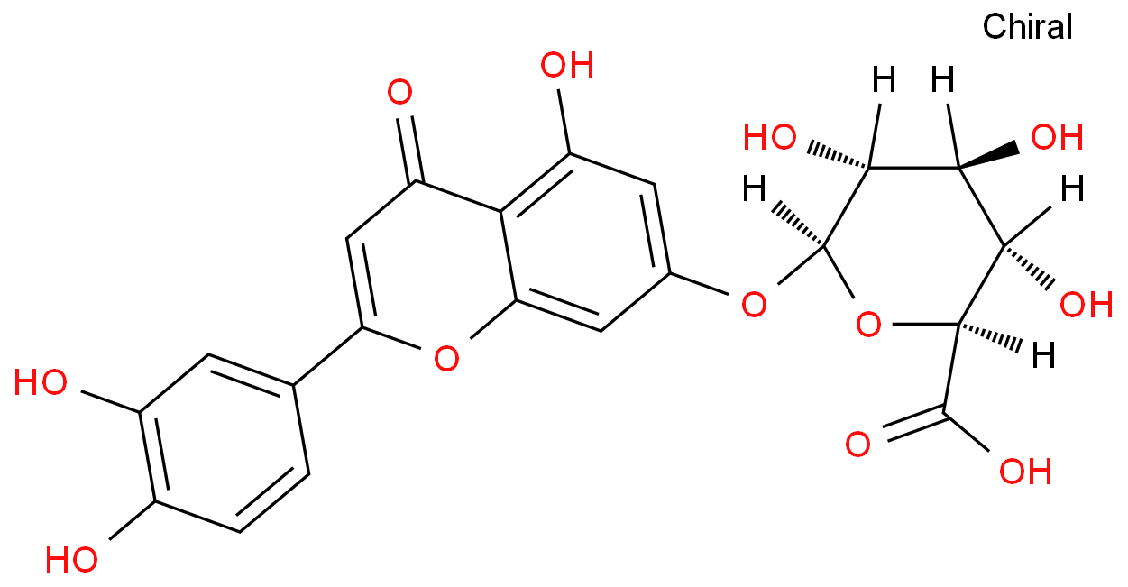 四羟黄酮-7-beta-D-葡糖苷酸