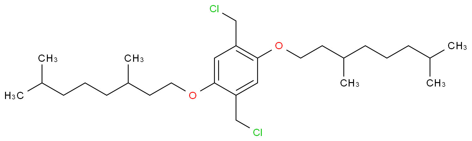 1,4-二(氯甲基)-2,5-二[(3,7-二甲基辛基)氧基]苯