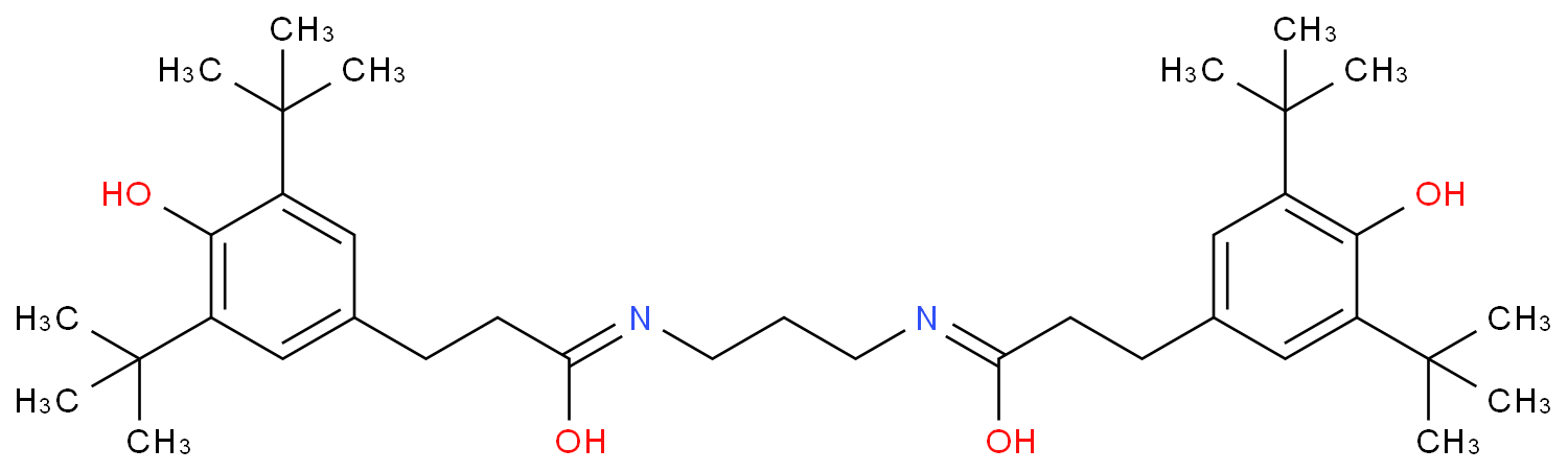 3-(3,5-ditert-butyl-4-hydroxyphenyl)-N-[3-[3-(3,5-ditert-butyl-4-hydroxyphenyl)propanoylamino]propyl]propanamide