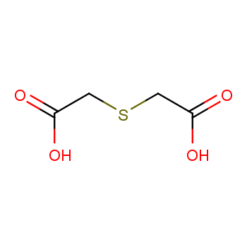 亚硫基二乙酸化学结构式
