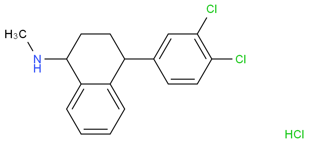 4-(3,4-Dichlorophenyl)-1,2,3,4-tetrahydro-N-methyl-1-naphthalenamine hydrochloride  