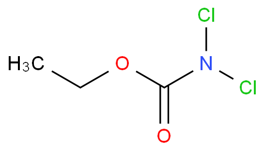 N,N-二氯氨基甲酸乙酯化学结构式