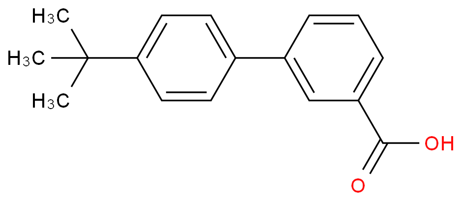 4-tert-Butylbiphenyl-3-carboxylic acid
