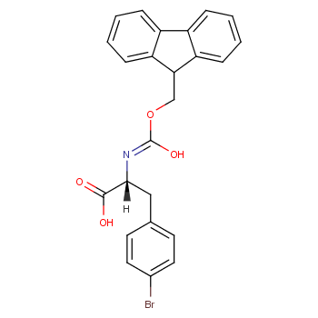 Fmoc-D-4-Br-苯丙氨酸/198545-76-5