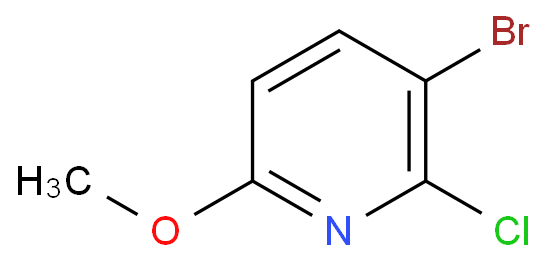 3-Bromo-2-chloro-6-methoxypyridine