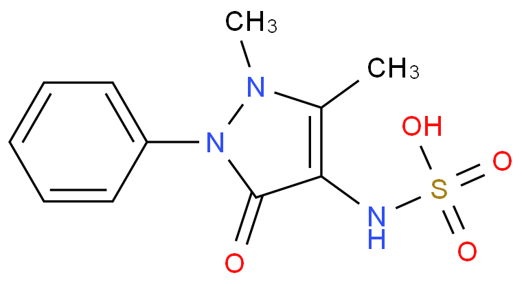 (1,5-dimethyl-3-oxo-2-phenyl-2,3-dihydro-1H-pyrazol-4-yl)-sulfamic acid