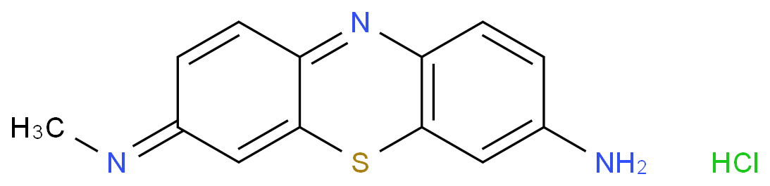 (7-aminophenothiazin-3-ylidene)-methylazanium;chloride