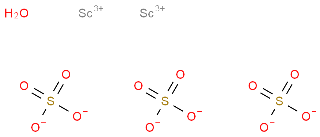 33849-58-0 硫酸鈧水合物 cas號33849-58-0分子式,結構式,msds,熔點